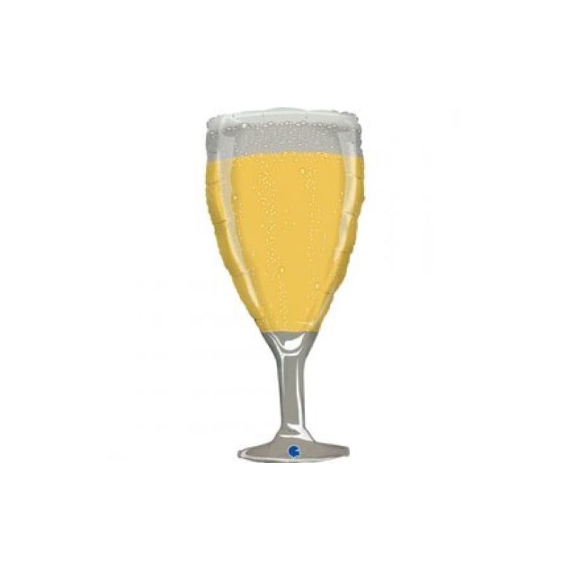 Foil Shape Champagne Glass