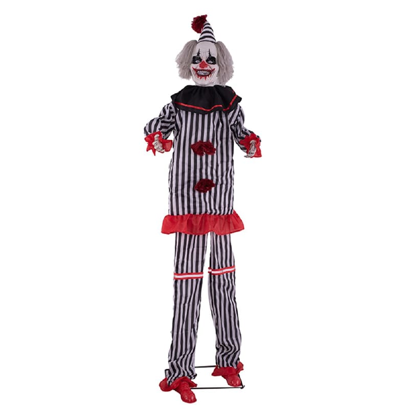 Prop Animated Clown Red Black 250cm