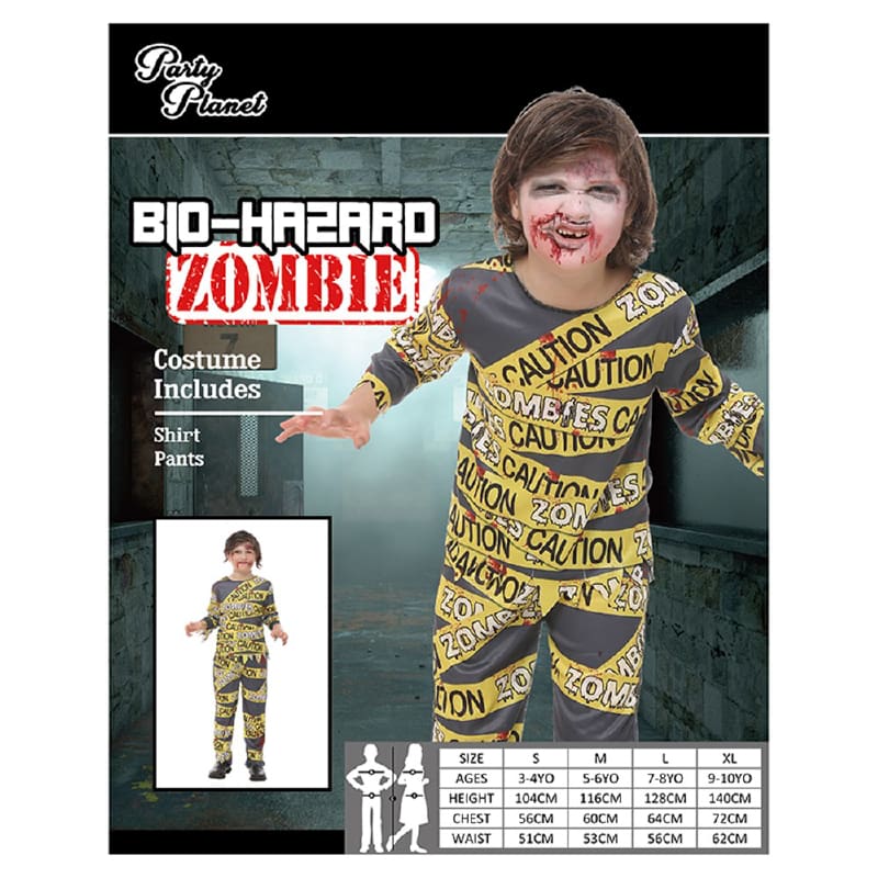 Costume Child Biohazard Zombie Boy L XL