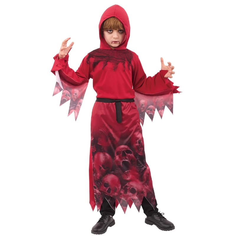 Costume Child Reaper Red L or XL