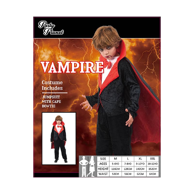Costume Child Vampire Boy L or XL