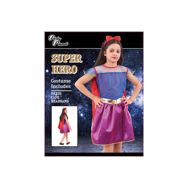 Costume Child Girl Hero Skirt L