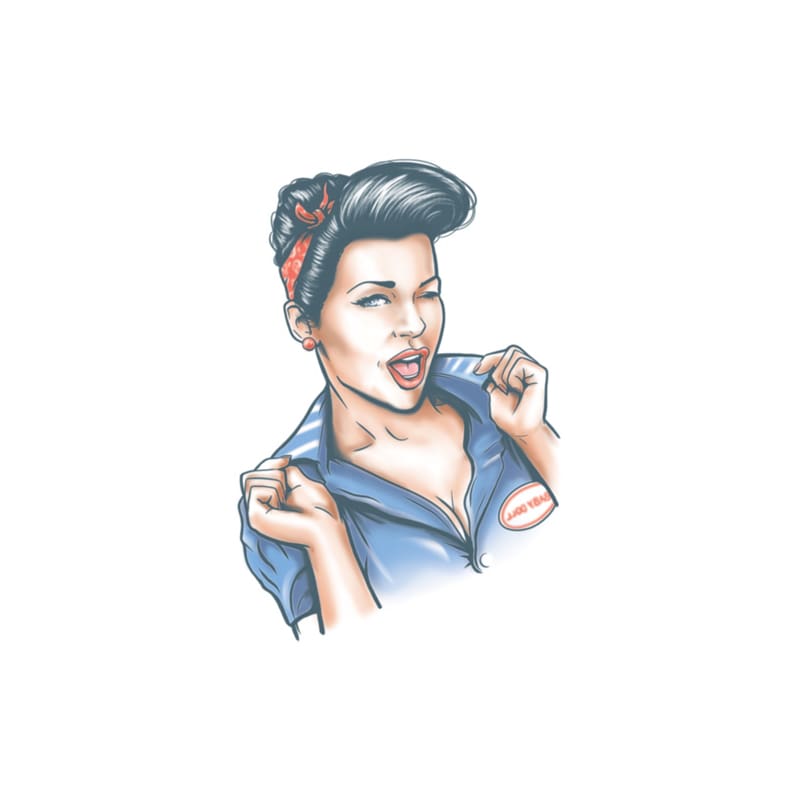 Tattoo Baby Doll Pin Up