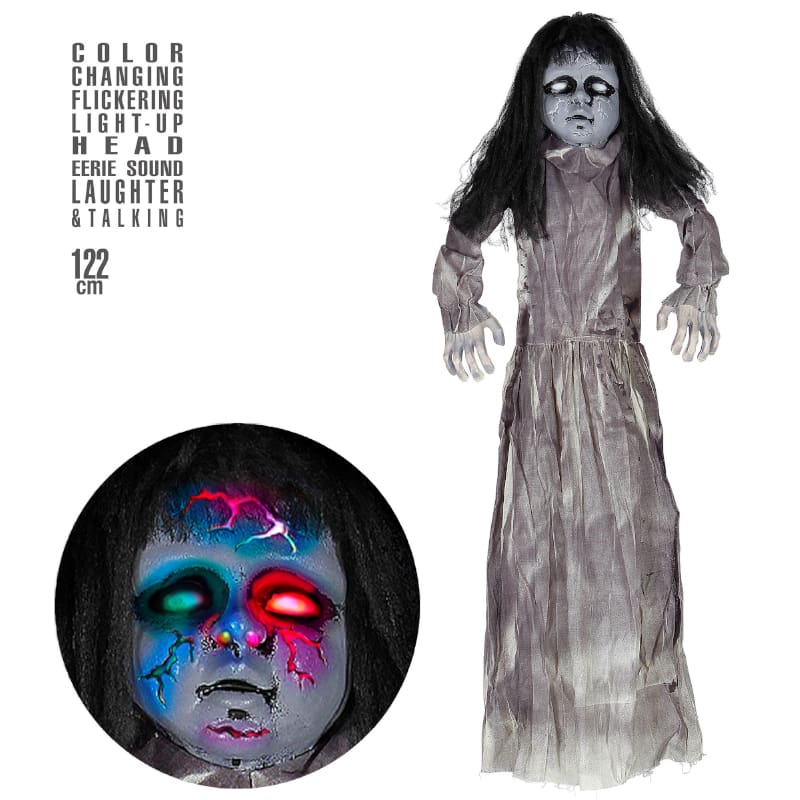 Prop Dead Doll Lightup Sound 122cm