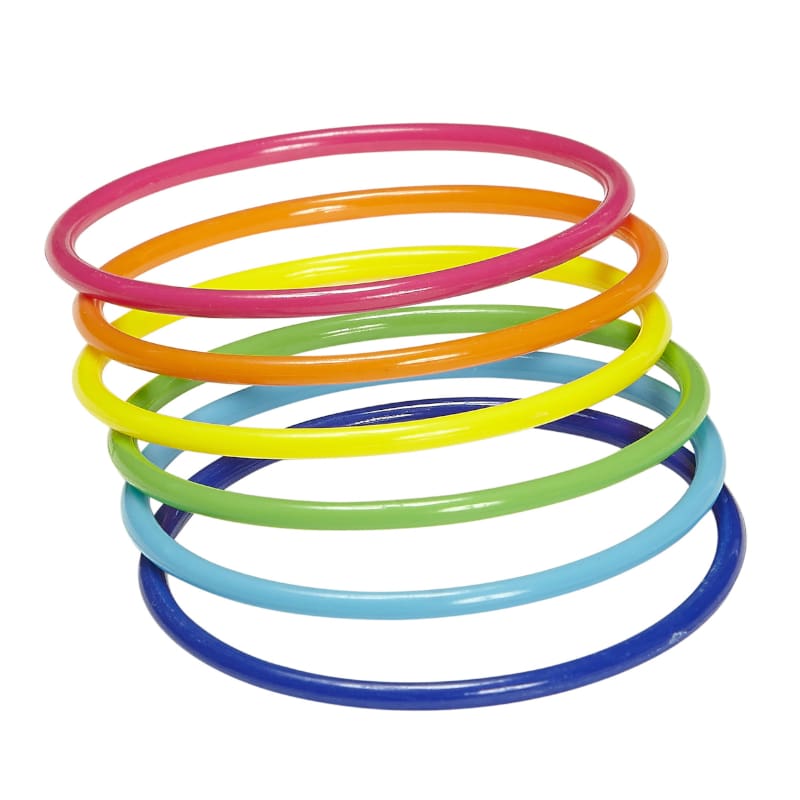Bangles Neon Colours Thin Pk18