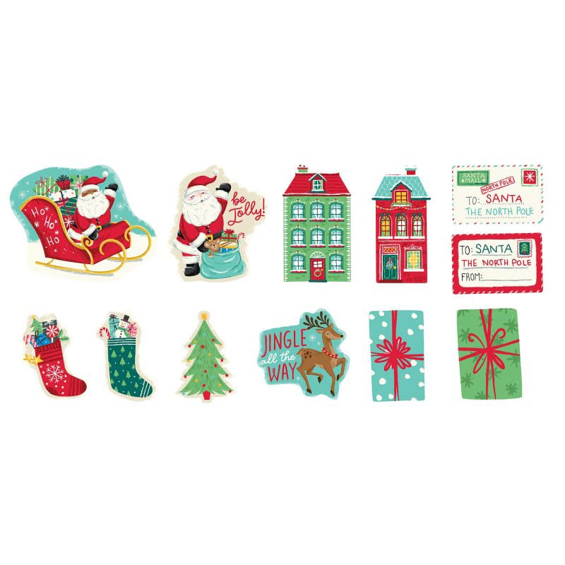 Christmas Cutouts North Pole Pk12 DNR