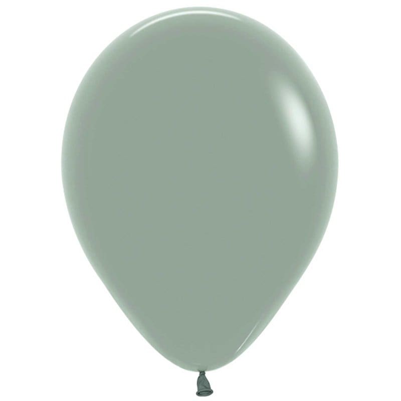 Balloons 30cm Matte Dusk Green Pk100