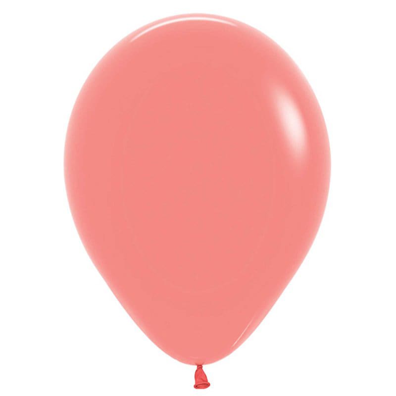 Balloons 30cm Matte Tropical Coral Pk100