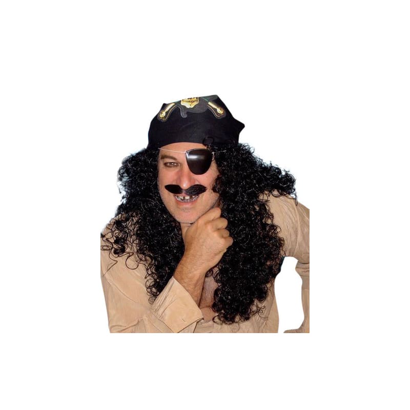 Wig Pirate with Bandana Premium