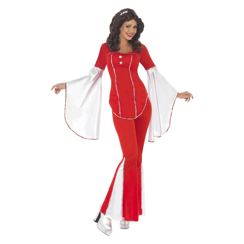 Costume Adult Super Trooper Red Lady M