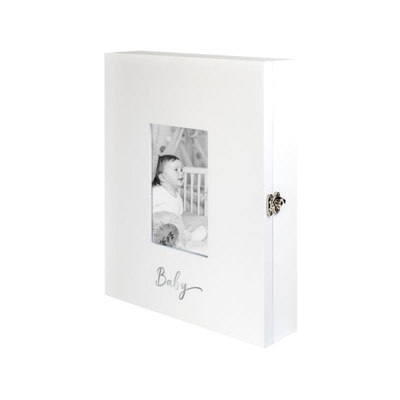 Baby Keep Safe Box White