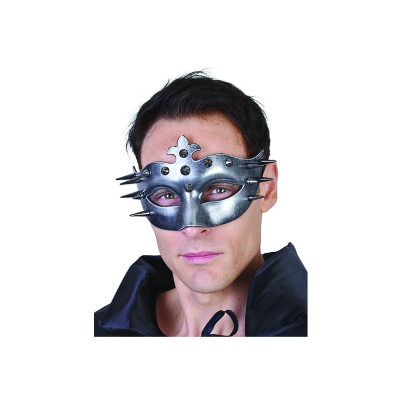 Mask Ulric Silver with Spikes