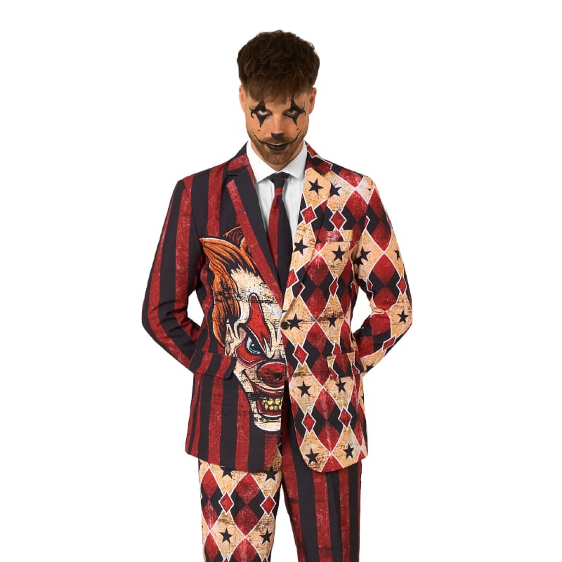 Costume Adult Suitmeister Scary Clown M