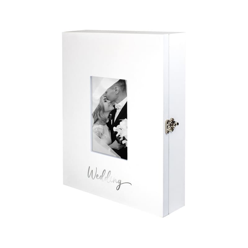 Wedding Keep Safe Box White