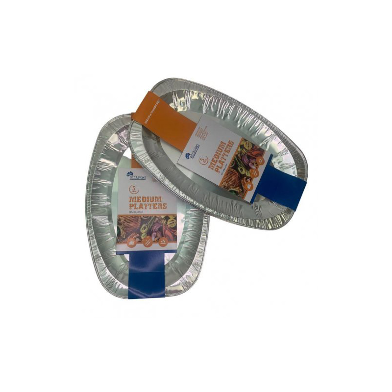 Platter Foil Medium Pk5