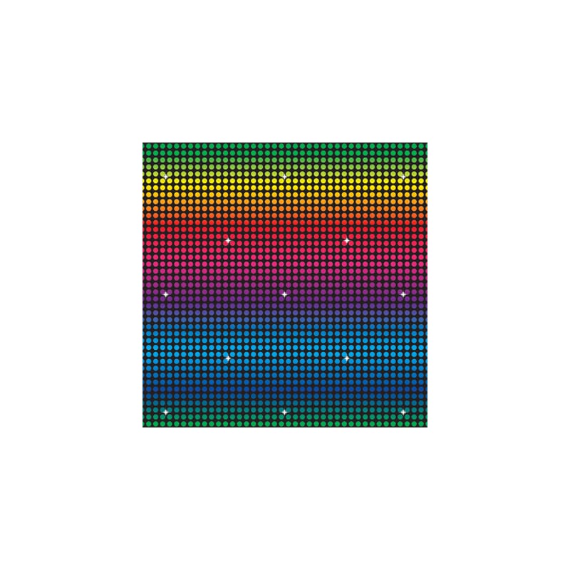 Scene Setter Disco Lights Backdrop DNR