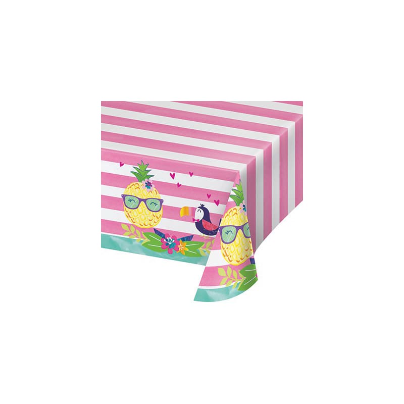 Pineapple Friends Tablecloth Rect DNR
