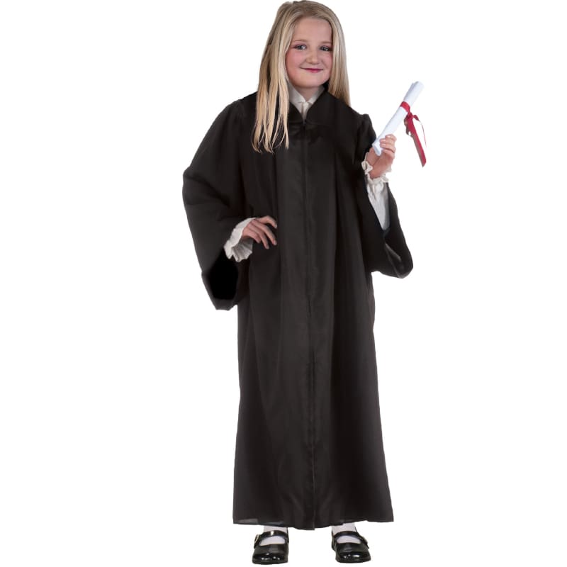 Costume Child Graduation Robe Black