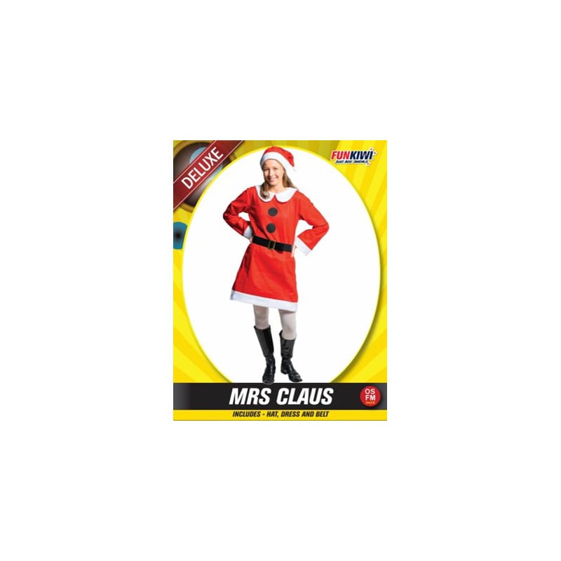 Costume Adult Mrs Clause