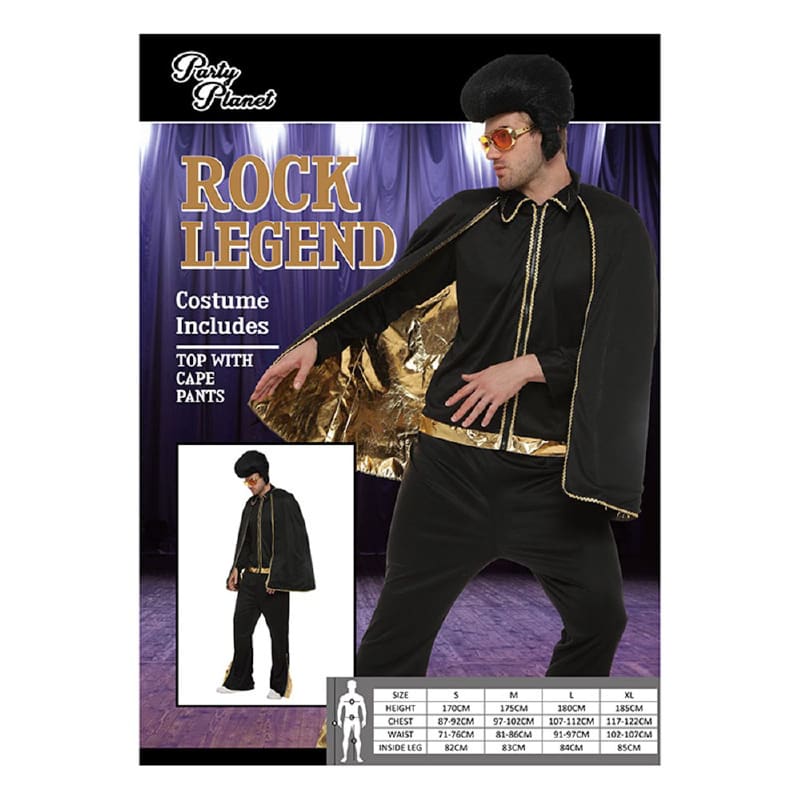 Costume Adult Elvis Rock Legend M