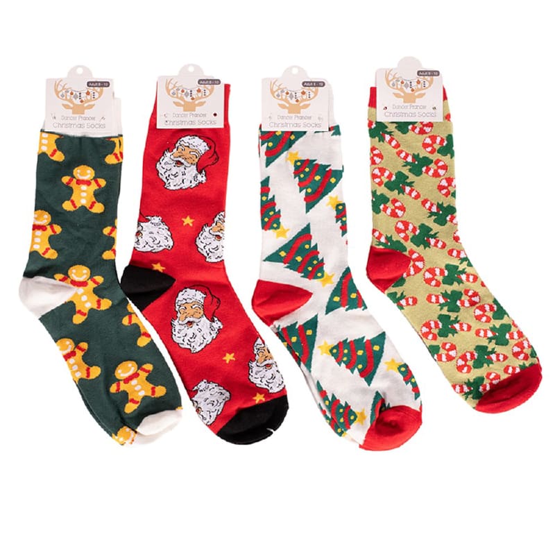Christmas Socks Adult Assorted