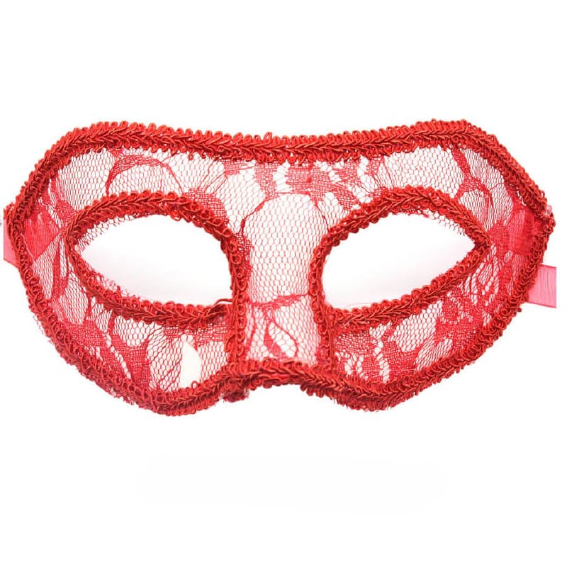 Mask Lace Red