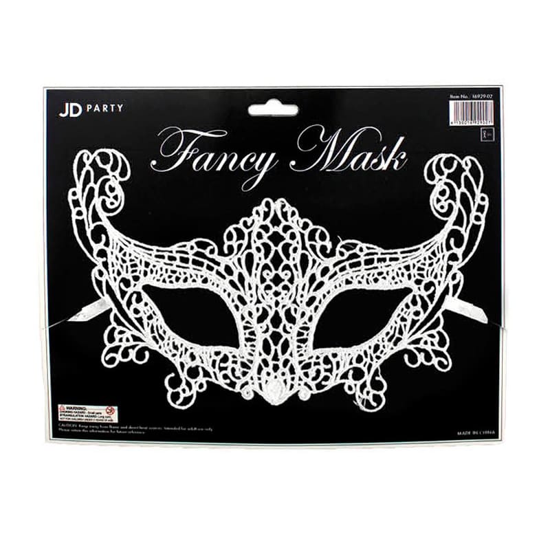 Mask Lace Art White