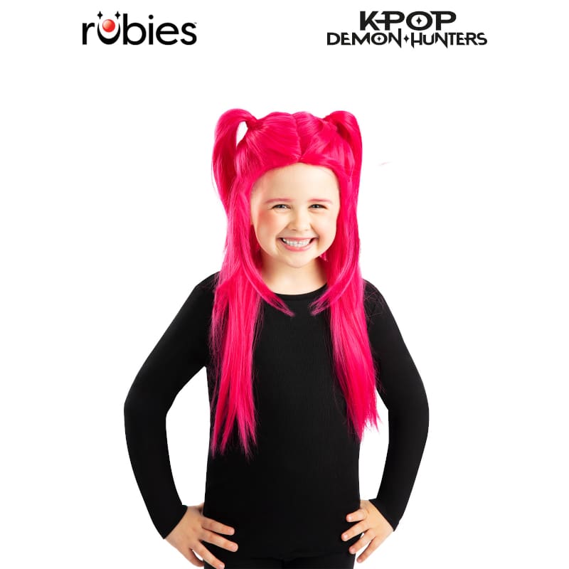 Wig K-Pop Demon Hunter Mira Child