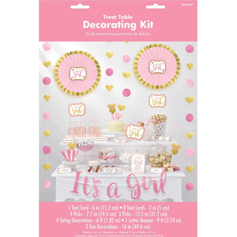 Decorating Kit Baby Shower Girl DNR