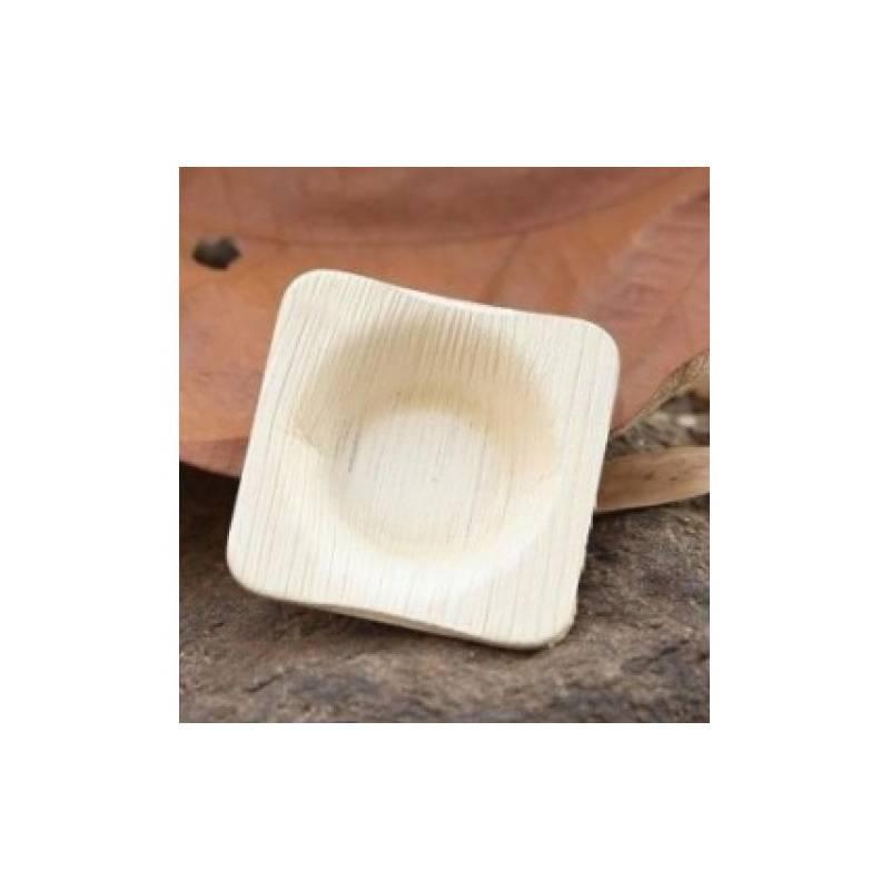 Bowls Eco Palm Leaf Dip 6cm Pk25 DNR
