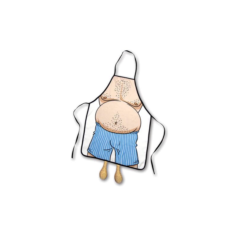 Apron with Sagging Balls