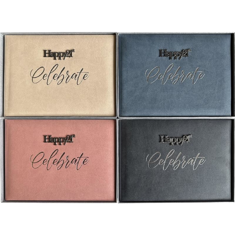 Guest Book 21st Metal Embellishment Asst