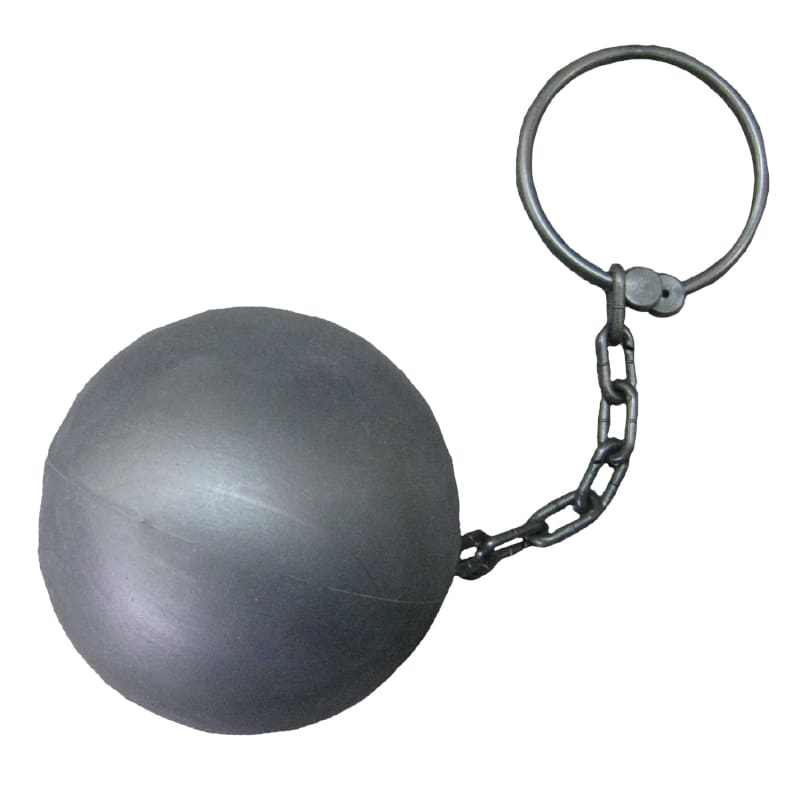 Ball and Chain Jumbo Plastic