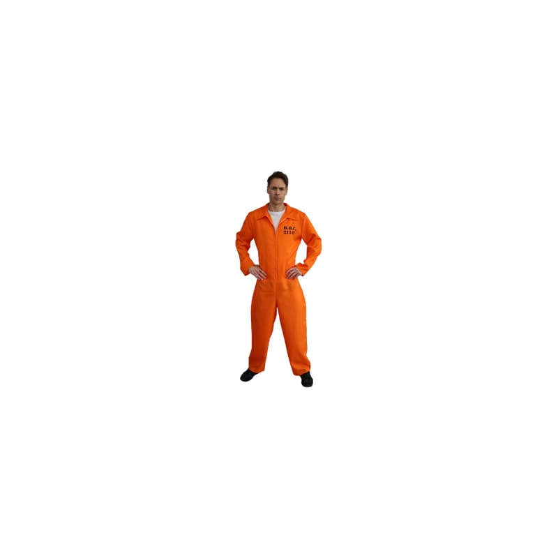 Costume Adult Prisoner Orange Bird M