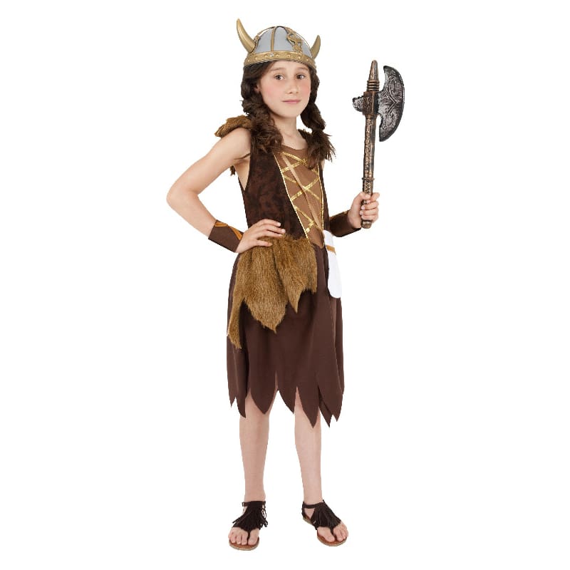 Costume Child Viking Girl M