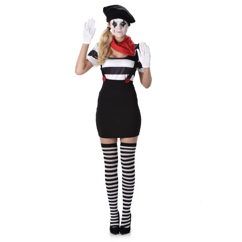 Costume Adult Mime Girl M