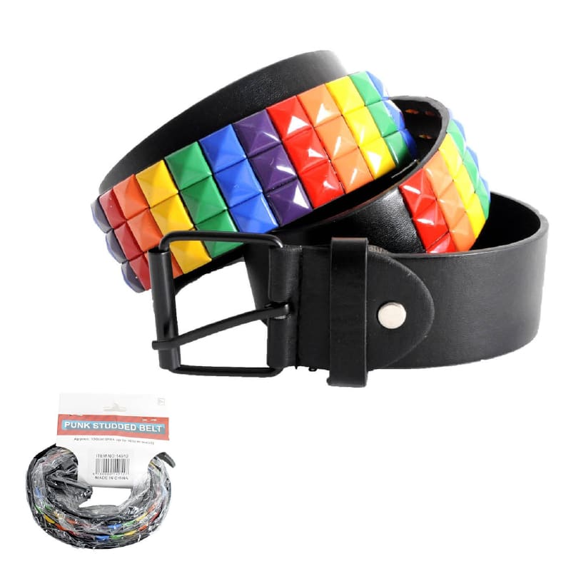 Belt Studded Rainbow 1.3m