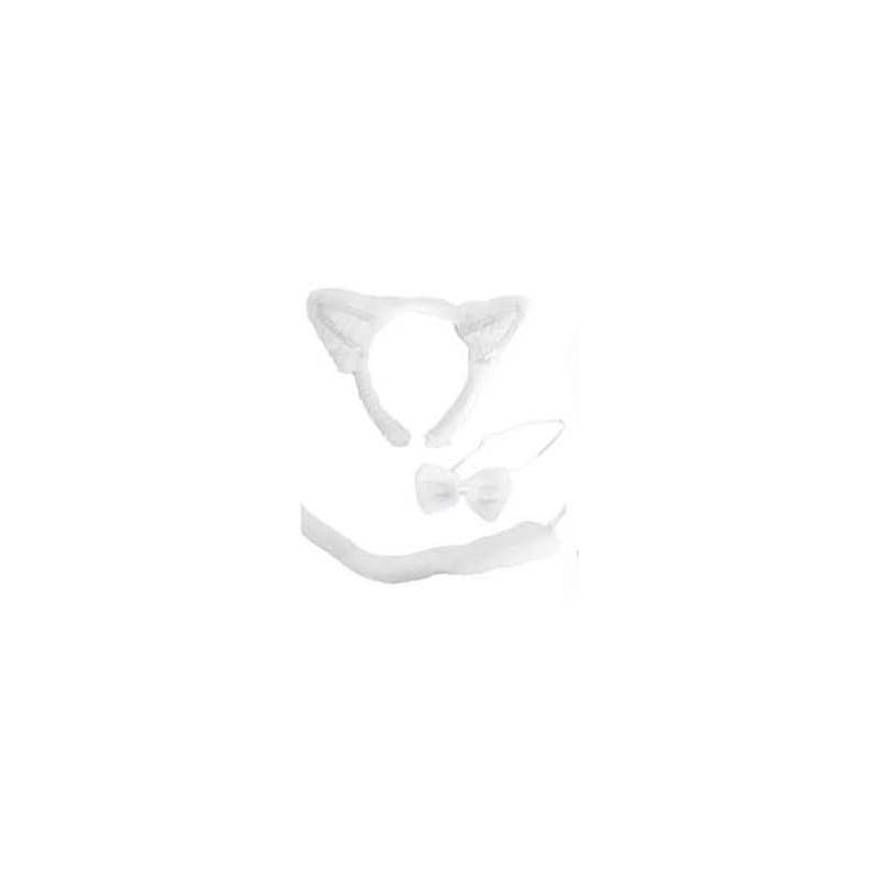 Dress Up Kit Cat White
