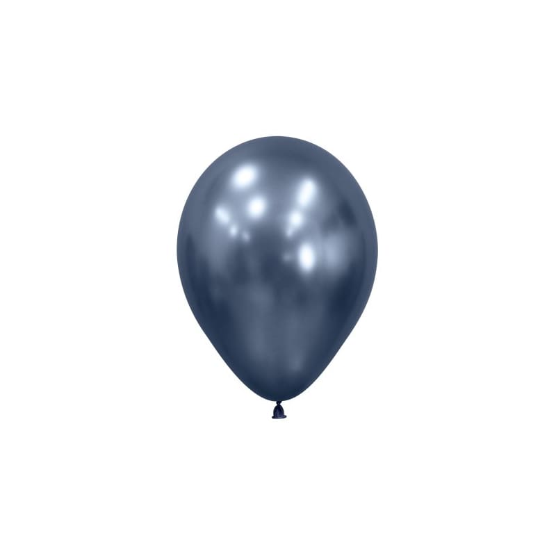 Balloons 12cm Reflex Galaxy Blue Pk50