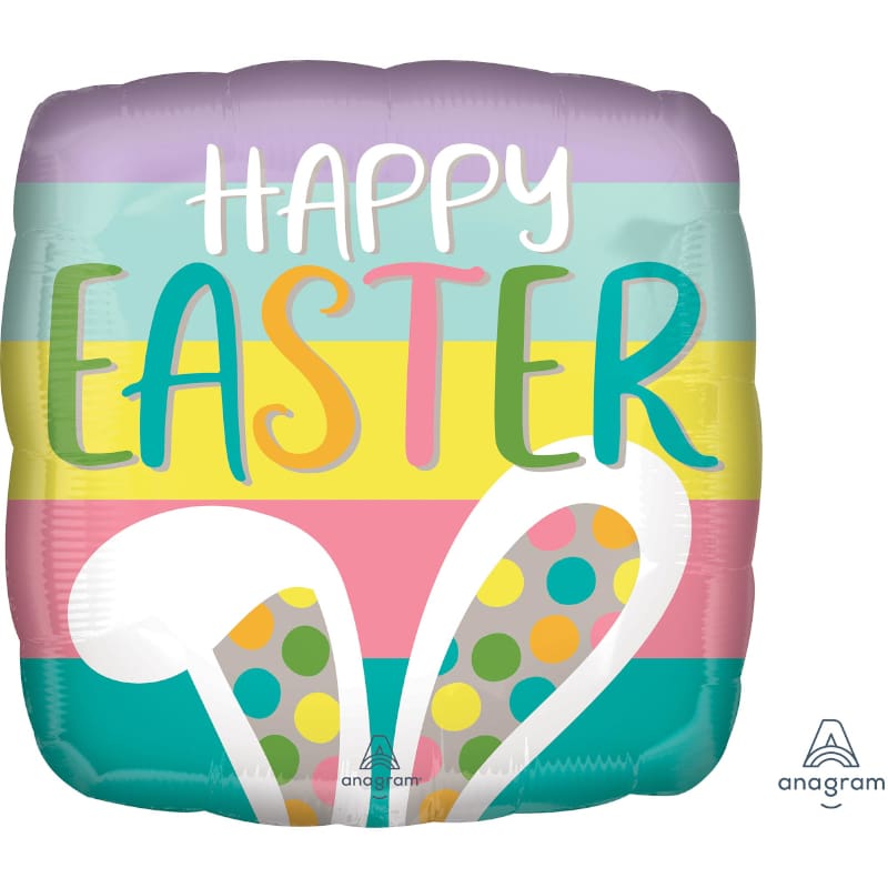 Foil 45cm Happy Easter Ears