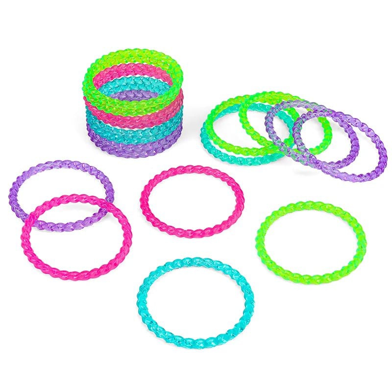Bangles Plastic Asst Colours Pk18