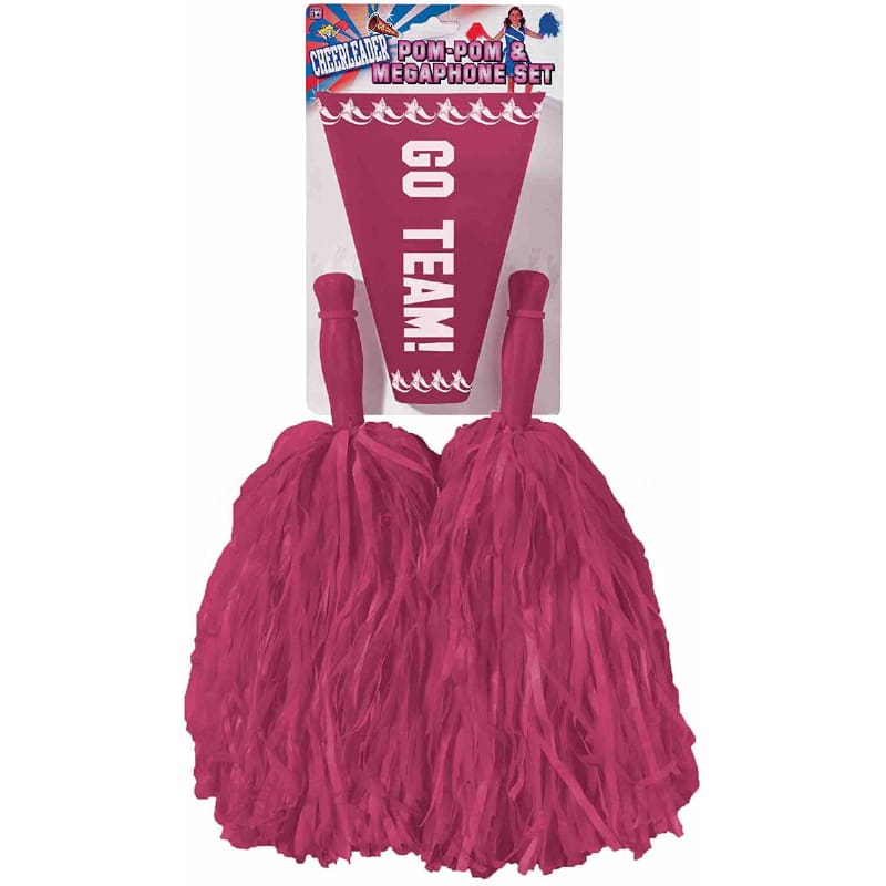 Pom Poms and Megaphone Maroon NLA