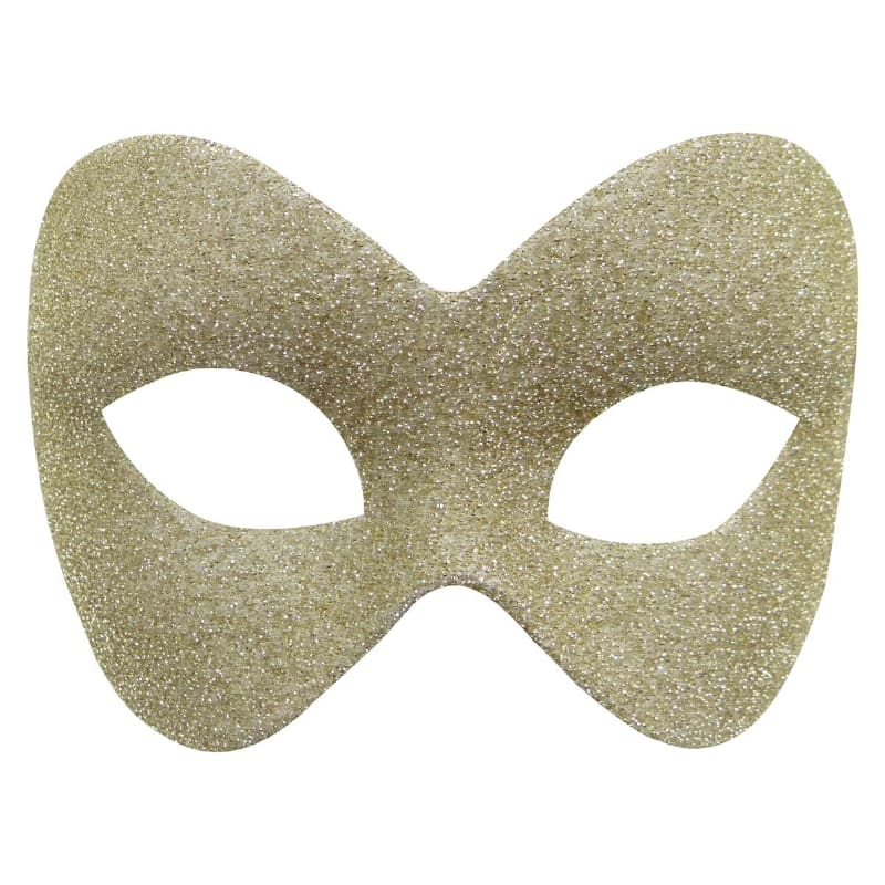 Mask Gold Glitter