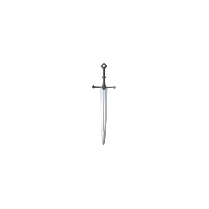 Sword Medieval Black Handle 1m