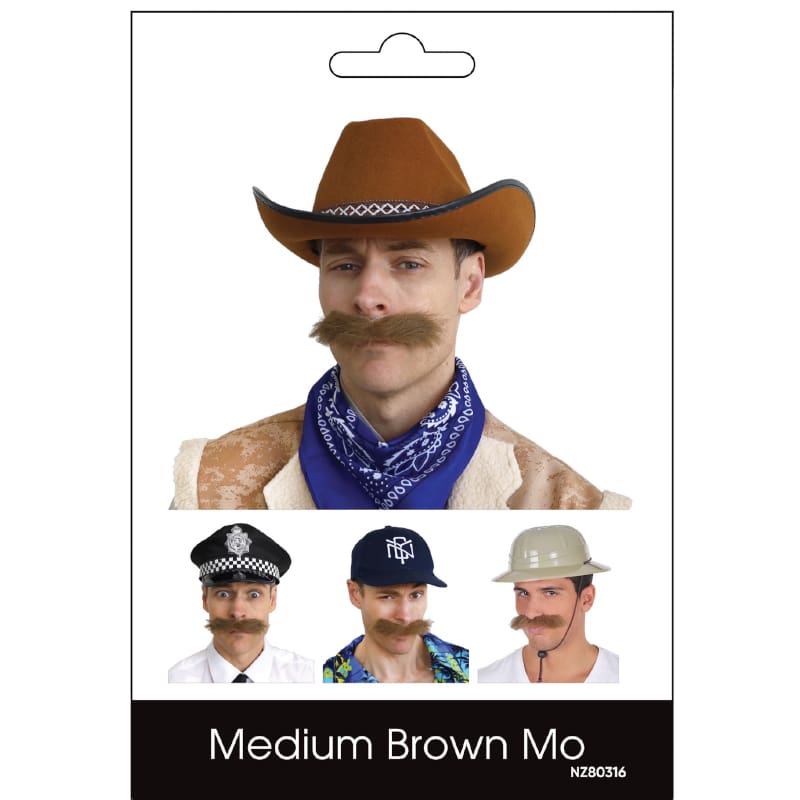 Moustache Brown Medium