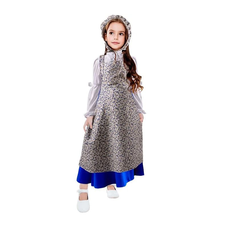 Costume Child Colonial Girl M NLA