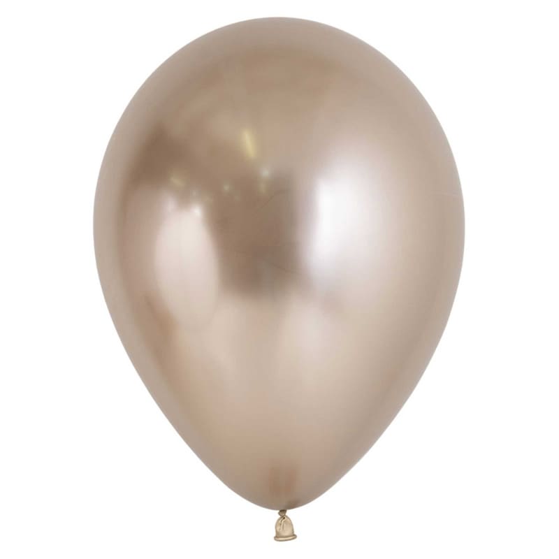 Balloons 12cm Reflex Champagne Pk50
