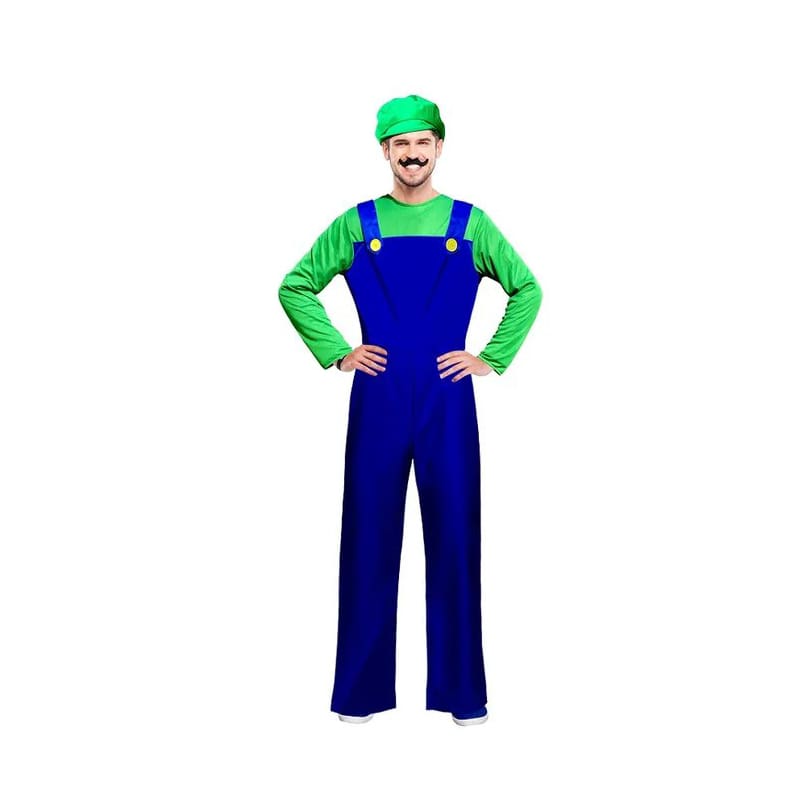 Costume Adult Luigi Plumber Man M NLA