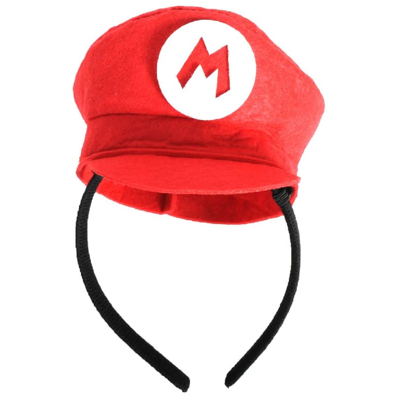 Hat Mini Headband Mario