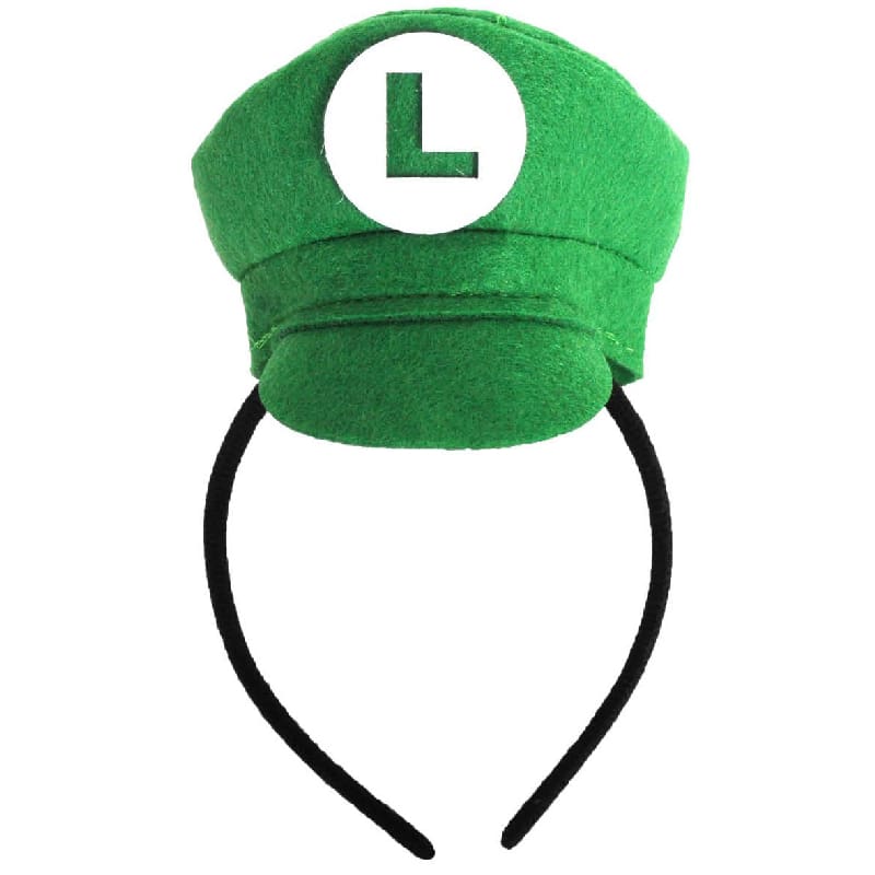 Hat Mini Headband Luigi